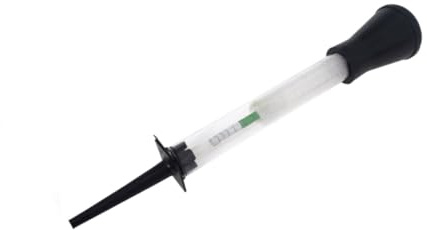 AMiO 01248 Frostschutzprüfer transparent schwarz