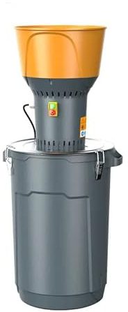 Easy Media Elettromulino EM-GR60LT mulino elettrico per cereali, motore 1,6 hp, 1300 W, Macina fino a 400 kg/h, Capienza 60 L