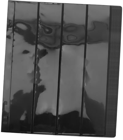 HEMOTON 10hojas Álbum De Sellos Para Coleccionistas De Almacenamiento Transparente Pvc Páginas De Doble Cara Para Libros De Sellos Suministros