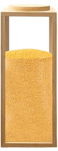 Müsli-Aufbewahrung, Acryl-Lebensmittelaufbewahrung, Lebensmittelspender-Organisation, multifunktionale, luftdichte Behälter, Snackbehälter für Küche, Kühlschrank, Speisekammerbehälter für