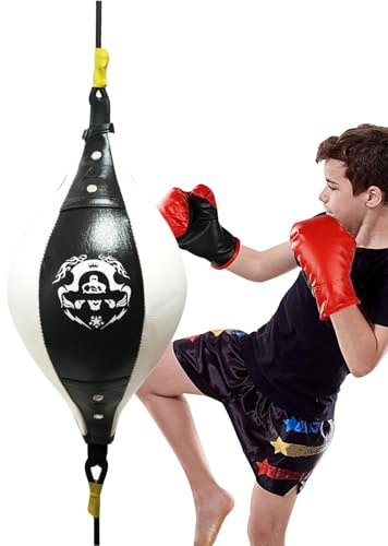 Saco de Velocidad de Boxeo – Pelota de Entrenamiento de Boxeo, del estrés de Alta Resistencia | Diseño de Textura de Diamante suspendido, Mejora de la Velocidad de reacción, Ejercicio de Fuerza