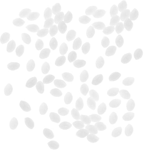 Holibanna Granulés Thermoplastiques en Résine Blanche, Pâte Polymorphe Légère et Réutilisable, Création de Décorations et Ornements, Plastique Solide Après Refroidissement
