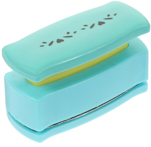 NUOBESTY Perforatrice à Motifs pour Papier en Plastique Abs et Alliage, Outil de Scrapbooking Finement Travaillé, pour Albums Mémoire et Activités Parent-garçon et Filles Plusieurs styles