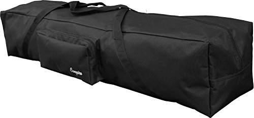 Campiro Sac de loisir, sac de tente, sac de tente, sac de tente, sac de camping, sac de tonnelle, sac de piquet, 120 x 25 x 20 cm, sac pour accessoires, 33 x 15 x 5 cm