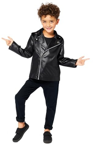 (PKT) (9909335) Child Boys T-Birds Jacket (10-12yr) - Grease Movie