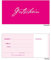 10 Gutscheine Gutscheinkarten Geschenkgutscheine – edel neutral Pink