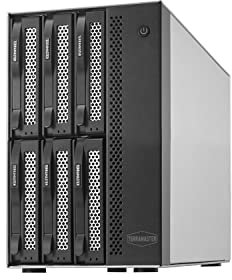 TERRAMASTER T6-423 6Bay NAS Storage - High Performance for SMB with N5095 QuadCore CPU 4GB DDR4 Memory, 2.5GbE Port x 2, Network Storage Server, Diskless