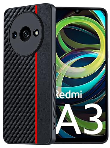 FDHYFGDY Funda para Xiaomi Redmi A3 Funda, protección de cámara, Funda Resistente a Golpes y arañazos, Funda para teléfono móvil para Redmi A3