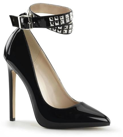 Escarpins à Talons Hauts et Bout Pointu avec Bride à la Cheville pour Femmes, Chaussures de soirée de Mariage et de soirée Household faucets