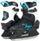 Firefly Damen Phoenix III Eishockeyschuhe, Black/White/Blue, 39