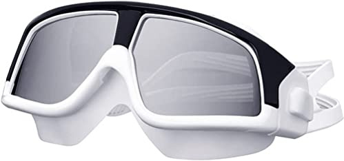 CAFFIA Schwimmmaske - Weitsicht-Schwimmmaske & Schwimmbrille Anti-Fog Wasserdicht for Innen- und Außenschwimmen