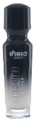 BPerfect Chroma Cover Matte Foundation - Weightless Full Coverage Base with Hyaluronic Acid & Vitamin E - Soft Matte Finish - Shade 1 - N1 Fair Neutral Beige