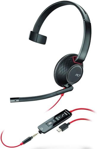 Poly headset Blackwire C5210 Mono USB-C/A & 3,5 mm