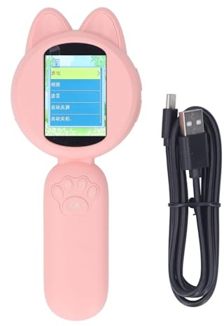 Lente d'ingrandimento digitale, schermo IPS 2,0 pollici, microscopio portatile con 8 luci LED per bambini