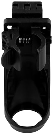 Husalsea Étui Tactique Support Lampe de Poche Réglable, Support Rotatif 360°, Monté sur Ceinture, Noir