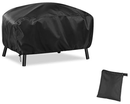 Newbob Copri per Barbecue, 70x47x30cm Universale Copertura Barbecue Esterno per Weber/Enders Portatile Griglia Telo Protettivo, 420D Oxford Impermeabile Telo Copri Barbecue Accessori