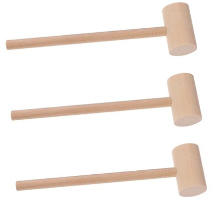 IMIKEYA Lot De 3 Maillets à Crabe En Marteaux à Fruits De Mer Outil Cuisine Multifonction Pour Et Chefs Pour Desserts Et Casse-croûte