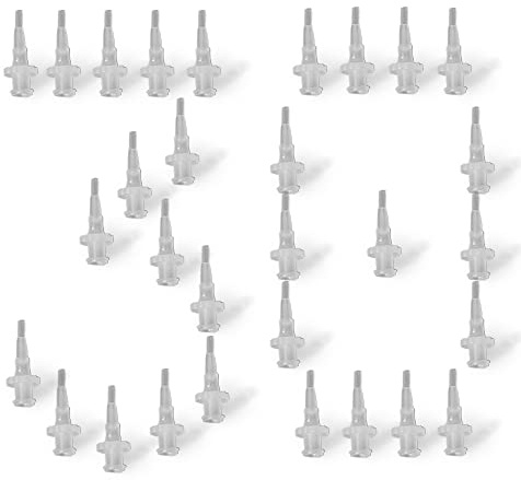 30 Disposable Tips for Ear Irrigation Flushing System for Adults & Kids - Perfect Ear Cleaning Kit - Compatible with Ear Wax Removal Tool by Tilcare