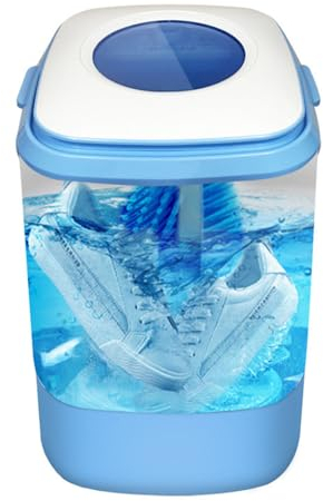 220V Mini Shoe Washing Machine Home Smart Shoe Washing Machine Strong Semi-Automatic Washer for Household Shoe Washing Machine