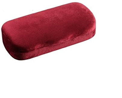 LAPADULA Custodia per Occhiali Custodie occhiali portatili occhiali da sole custodie di protezione degli occhiali lancio di vetro Scatola per Occhiali (Color : Red)