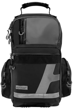 Zafety Supplies Emergency Medical Backpack, 44 Litre, Polyester, Navy Blue, for Paramedics and First Responders, Empty, 36x47x26cm (Tactical Black)