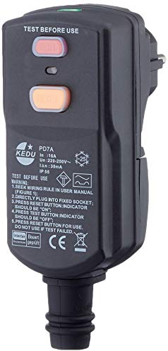 DI-Personne Connecteur de protection pour intérieur IP55 Noir