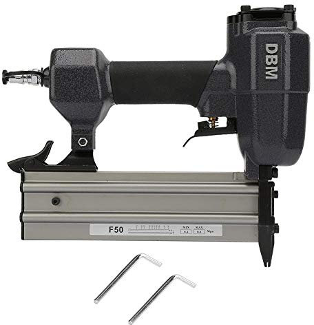 Druckluftnagler, F50 Pneumatic Nail Gun Druckluftnagler Ergonomischer Handgriff Holzbearbeitung Luftnagler Professionelles Werkzeug zum Nageln des Werkstücks von Möbeln, Holzbearbeitung, etc