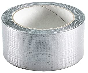 Rc Ocio Cinta Americana Extra Fuerte Gris Plateada 5cm x 25 metros/Impermeable/Calidad Profesional Cinta Americana adhesiva/Gran resistencia al Peso/Para todo tipo de reparaciones