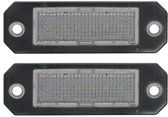 AutoStyle Set LED License Plate Lights compatible with Volkswagen Transporter T5/T6 2003-2019 & Caddy III 2004-2015