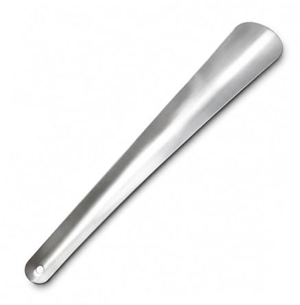 S & S PRODUCTS Long Handled Shoe Horn 30cm Long Metal Stainless Steel Shoehorn Comfort Grip for Easy Slide Boots Shoes Portable Long Shoe Spoon For Men Women With Hanging Hole