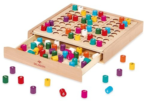 Dal Negro - Our Sudoku, gioco da tavola in legno. Adatto per bambini 8+ e per tutta la famiglia, da 2 o più giocatori.