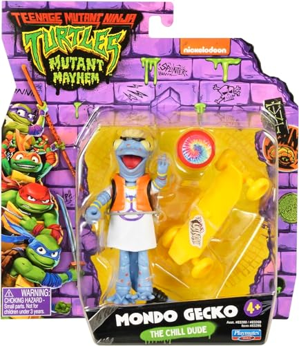 Teenage Mutant Ninja Turtles: Mutant Mayhem Mondo Gecko Basic Action Figure by Playmates Toys 83295