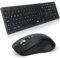 CITLLA Wireless Keyboard Mouse Combo, 2.4G Bluetooth Full-Sized Ergonomic Computer Keyboard for Windows, 4 Level DPI Adjustable Multi Device Silent Wireless Mouse for Laptop,Computer,PC
