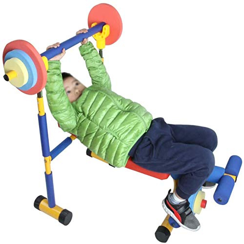 piudoiliy Fun Fitness Equipment, Gym Workout Fitness,Children's Play Workout Equipment, Kindergarten Sports Equipment (B)
