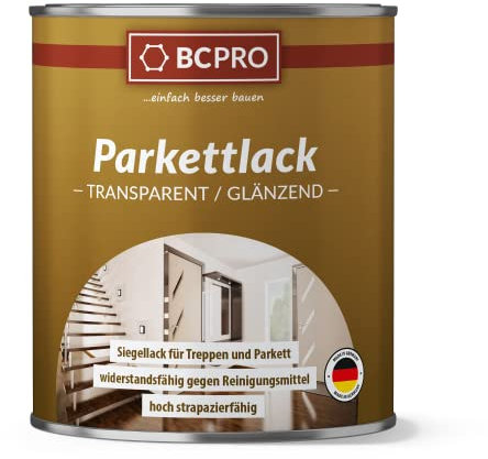 BCPRO Parkettlack, transparent glänzend (2,5L)
