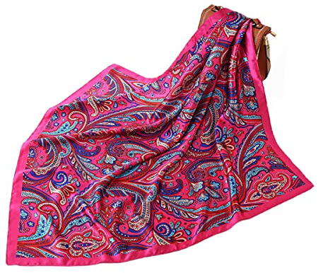 FAIRYGATE Schal Damen Weich Tuch Retro Gedruckt Halstücher Stola Ganzjährig 74006