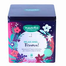 Tisana all day relax con cofanetto in latta - 8052575924658