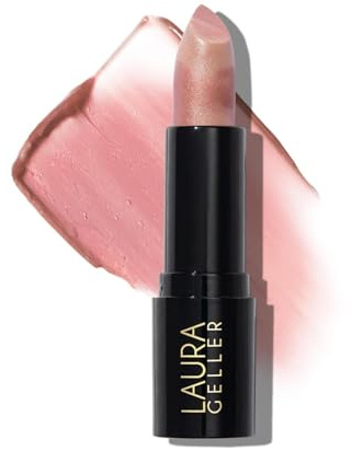 LAURA GELLER NEW YORK Italian Marble Sheer Lipstick - Sugared Maple - Hydrating & Lightweight - Vitamin E & Caster Seed Oil - Cream Finish