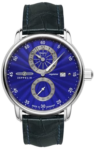 Zeppelin 8626-3 New Captain's Line Automatic Regulator Men's Watch Made in Germany