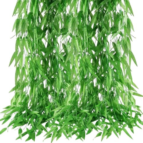50pcs 300FT Artificial Vine Hanging Greenery Garland Jungle Vines Decor