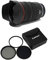 KamKorda Lens Filter Kit 82mm + RF 24-70mm F2.8L IS USM Camera Lens, RF-Mount Lens/Full-Frame Format, Nano USM AF System, Customizable Control Ring, Optical Image Stabilizer + 2 Year Warranty