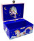 GICO Schmuckkästchen Einhorn für Mädchen Kinderspieluhr mit Musik, drehender Figur und Spiegel Geburtstagsgeschenk Mädchen Schmuckbox Kinder 15 x 13 x 9 cm - 92060