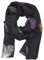 QUEEN HELENA Warmer Gemusterte Winterschal Loop-Schal für Damen SC210 blau, Einheitsgröße