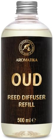 Recambio de Difusor Oud 500 ml - Relleno Aromático - Ambientador Perfumado - Fragancia para Habitación - Reed Diffuser Refill