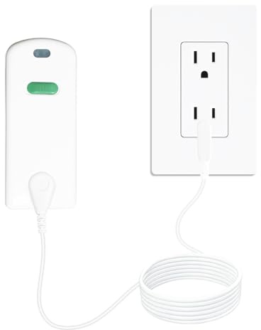 MATFORTH Grounding Continuity Tester Kit with 15ft Grounding Cord Grounding Tester for Earthing Products Grounding Mats, Pads,Sheets Easy to operate, White