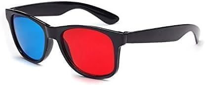 3D Red and Blue Glasses TV Movie Dimensional Anaglyph Video Frame 3D Glasses DVD Game Glass Color, 3D Dlasses for TV, 3D Viewing