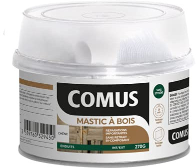 Mastic Bois (B+D) Blanc 270 Gr