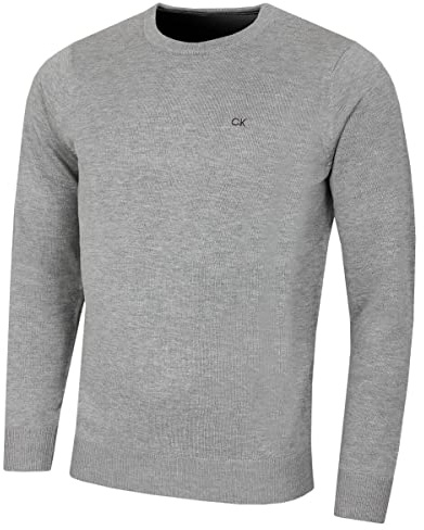 Calvin Klein 2026 Hommes Ras du Cou en Coton Doux Respirant Pull