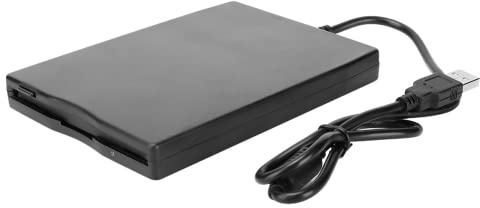 Elprico Lecteur de Disquette Portable, Lecteur de Disquette Ultra Fin de 3,5 Pouces USB Lecteur de Carte de Disquette Externe Amovible pour Ordinateur de Bureau et Ordinateur Portable