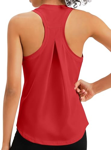 Dawnrole Débardeur Sport Femme Classique Respirant léger pour Yoga Course vélo